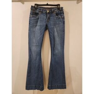 Rock & Roll Cowgirl Jeans Womens Bootcut‎ Medium Wash Denim Size 30 x 33